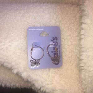butterfly earrings